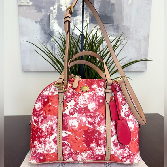 Coach Handbags - Coach Peyton Floral Dome Satchel